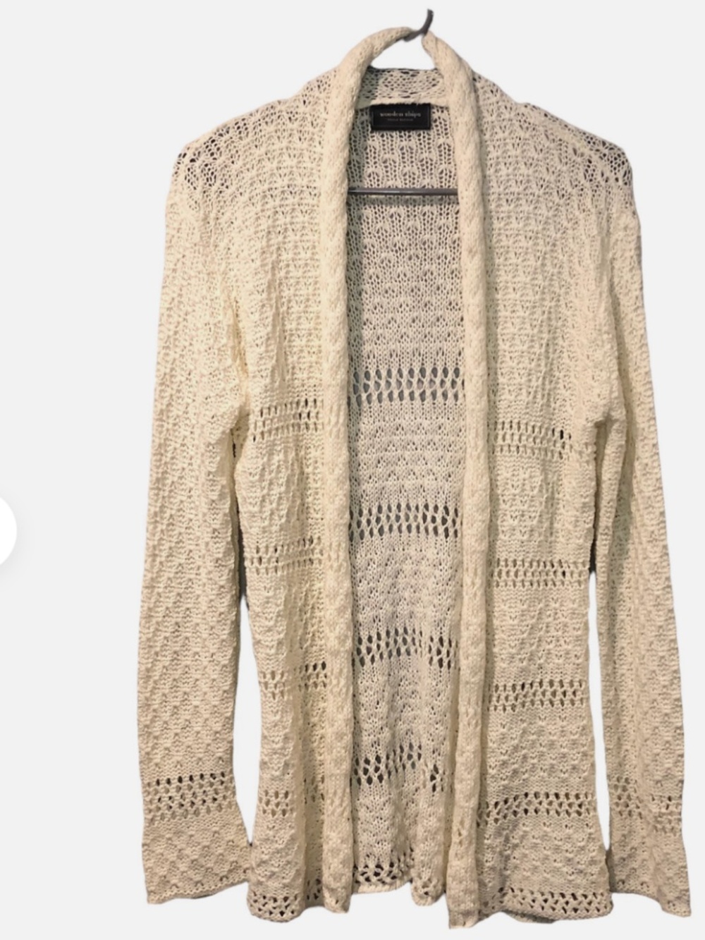 Wooden Ships Cardigan M/L